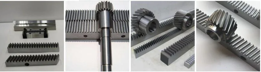 M1.5 M2 M2.5 Gear Rack Linear Cylindrical CNC Curved Helical Stainless Steel Straight Pinion Gear Rack