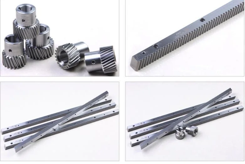 M1.5 M2 M2.5 Gear Rack Linear Cylindrical CNC Curved Helical Stainless Steel Straight Pinion Gear Rack