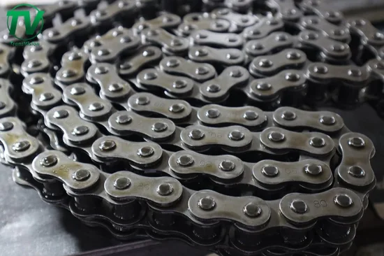 Power Transmission Precise Short Pitch Nickel Plating and Zinc Plating Heavy Duty Driving Roller Chain (04 - 48) (A B series)