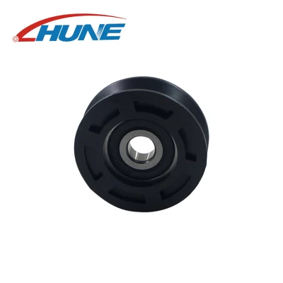 Manufacturer′ S Direct Selling Y104.9-10groove Bearing Pulley Y Rubber Coated Bearing Door and Window Movable Pulley