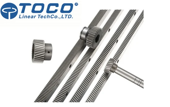 Pinion Gear CNC Rack and Pinion Woodworking Cutting Machine Round Helical Gear Rack