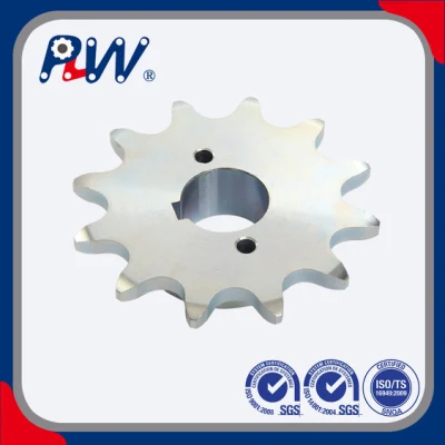 DIN Standard ISO Standard Alloy Steel High Quality Nickel-Plated & Made to Order & Finished Bore & High-Wearing Feature Sprocket (C2042X12T)